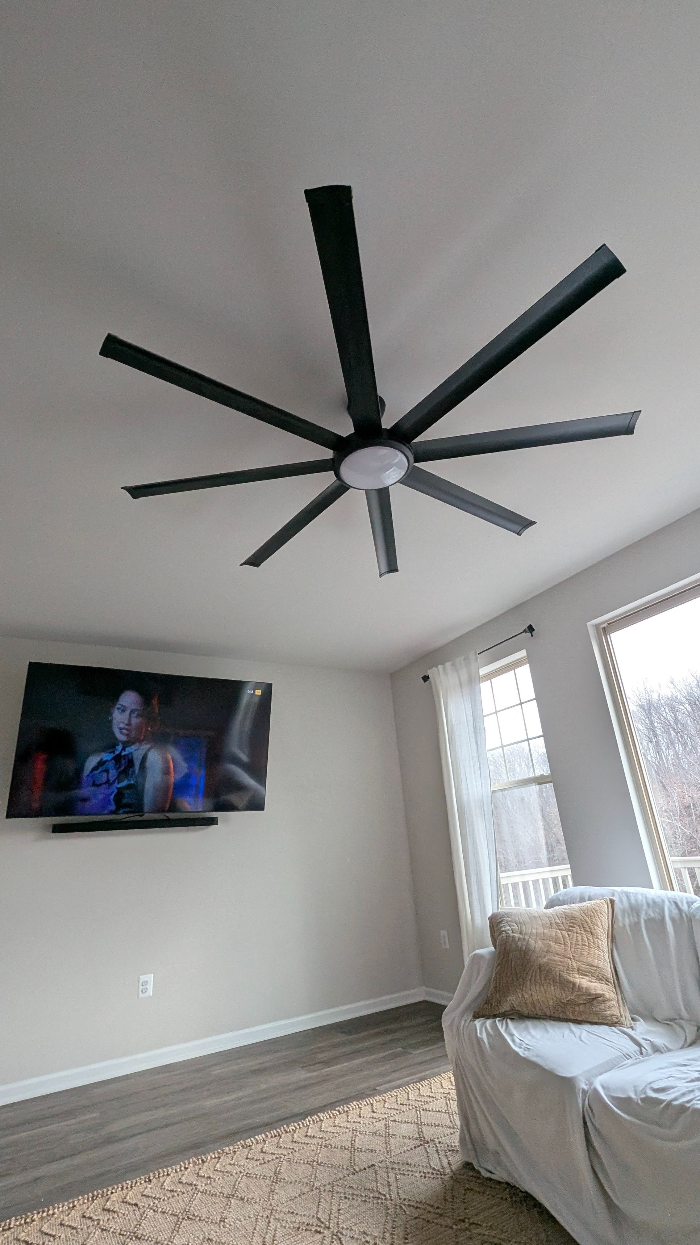 Huge 75 inch Indoor/Outdoor Windmill Ceiling Fan - with remote & DC reversible motor.

#LTKHome #LTKSpringSale #LTKU