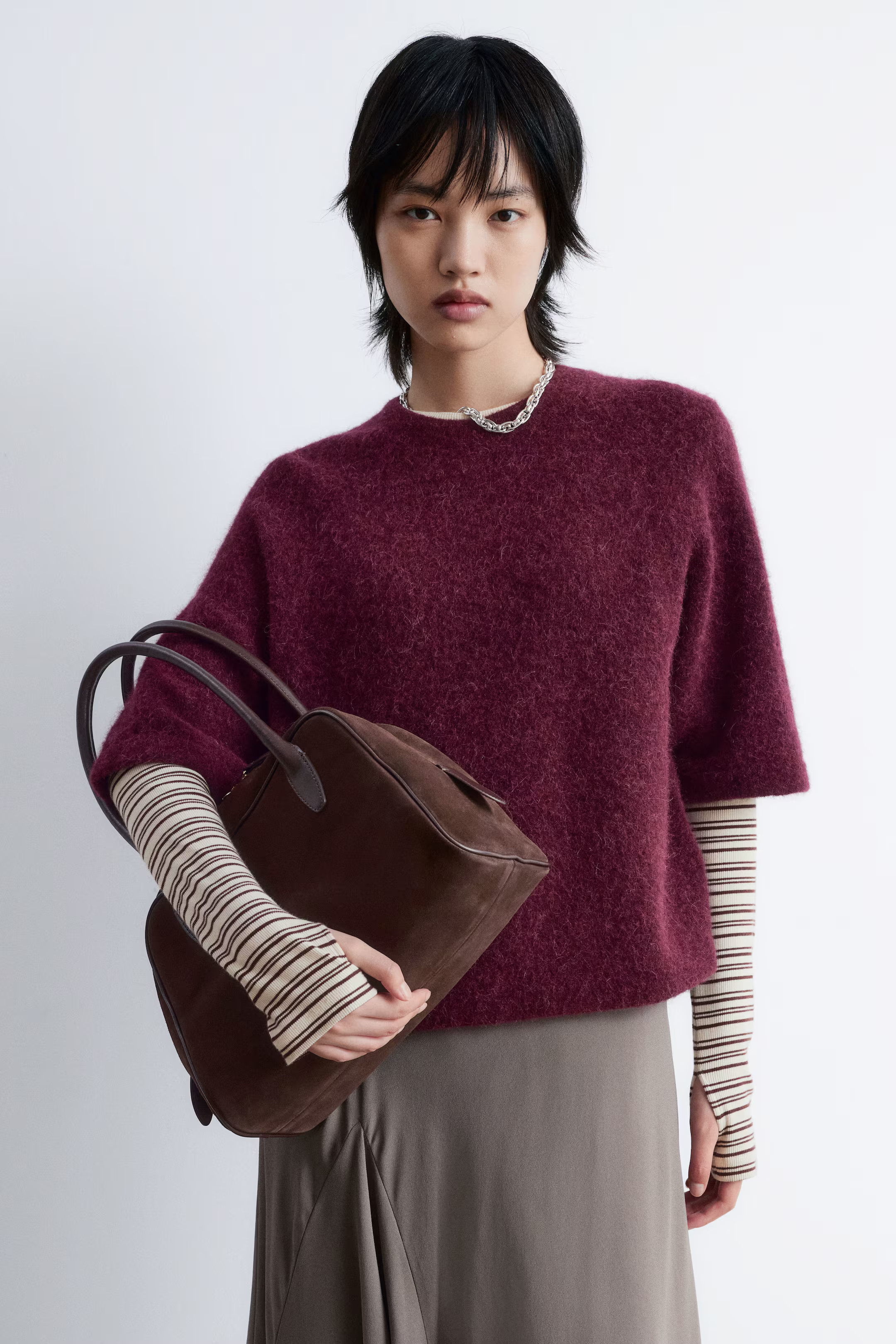 Strickoberteil aus Alpaka-Mix | H&M (DE, AT, CH, NL, FI)