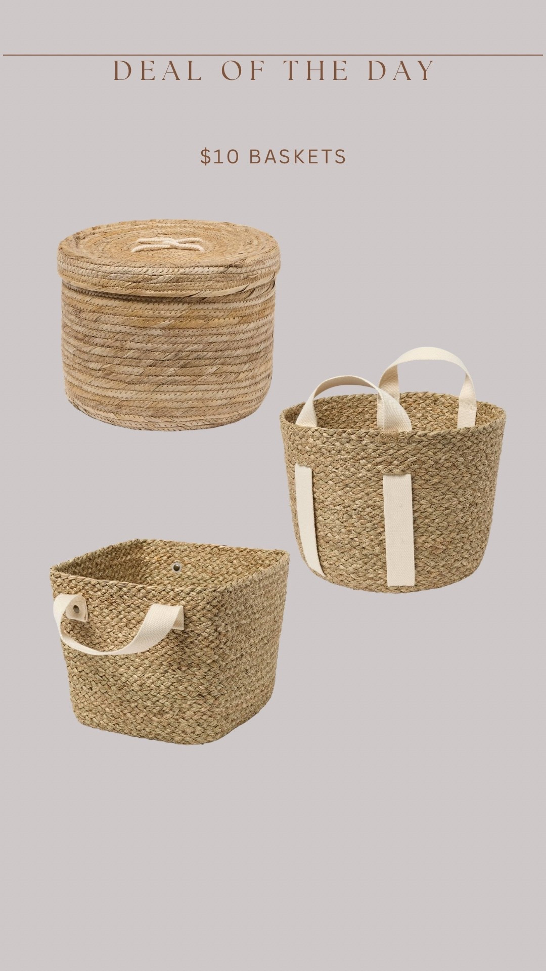 The brand that has the viral $10 baskets just launched these brand new styles!!!! OMG! 🤯🚨