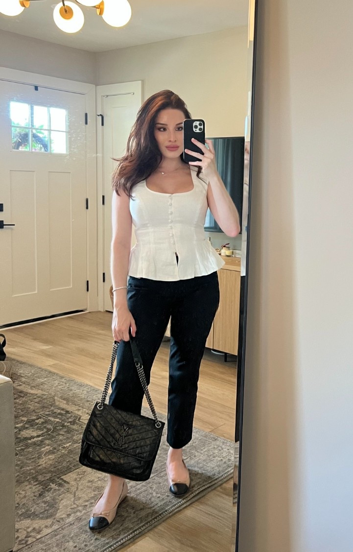 My comfy new work flats and favorite stretchy pants under $35! 