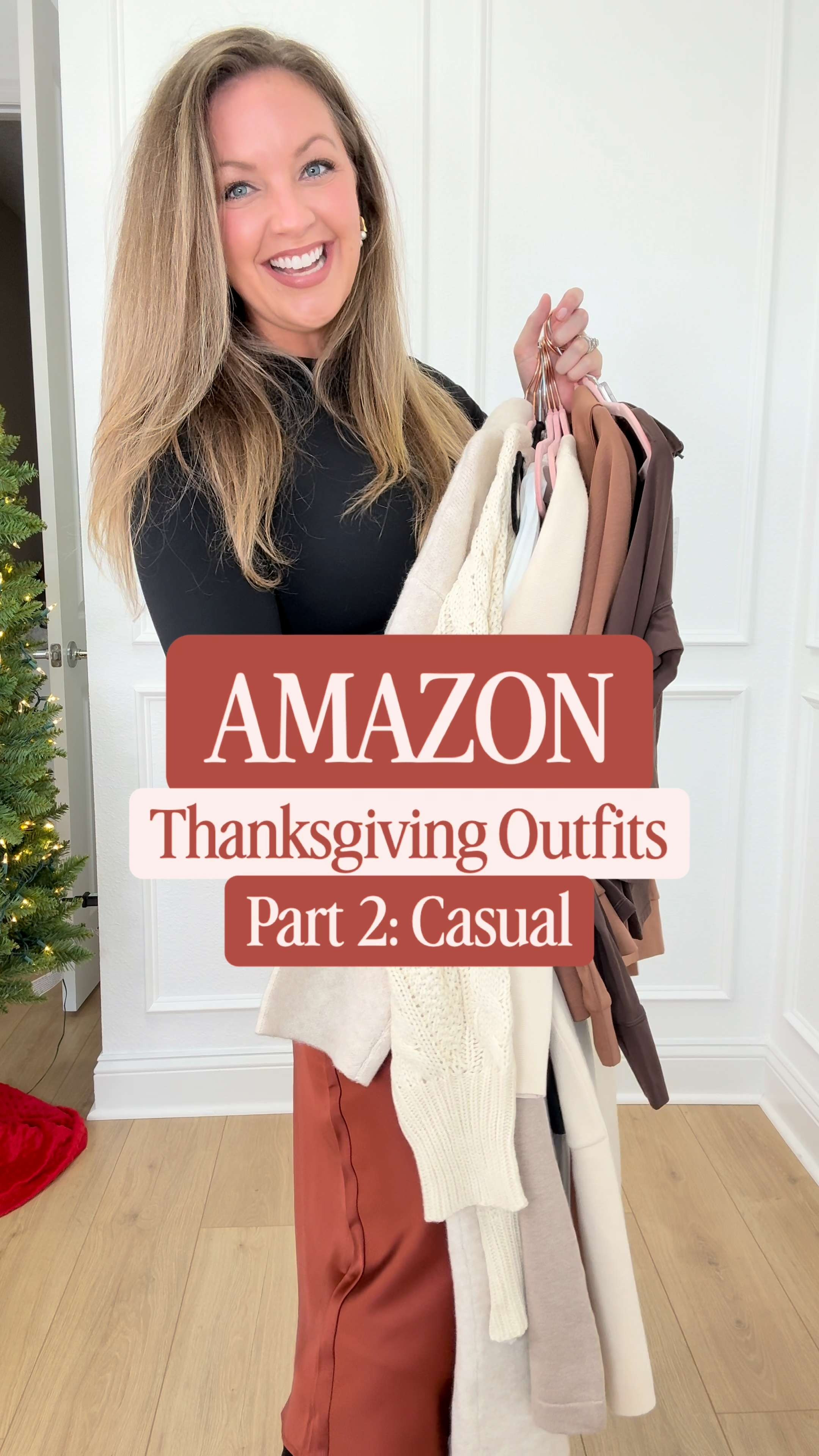 Get ready for Thanksgiving with these comfy and stylish outfits from Amazon! I've got you covered with cozy sweaters, cute 2 piece lounge set, and turkey trot ready activewear. Perfect for family gatherings or a casual thanksgiving dinner outfits.  I am 5'5" Size 8/10 Wearing Size M in Lounge set, M in Sweater and Large in Activewear.  

Thanksgiving outfit, casual thanksgiving outfir, amazon thanksgiving outfit, amazon fashion , amazon style, fall fashion, fall style. #thanksgivingoutfit #amazonfashion #casualfalloutfit #loungeset 

 #LTKHoliday #LTKSeasonal #LTKFindsUnder50