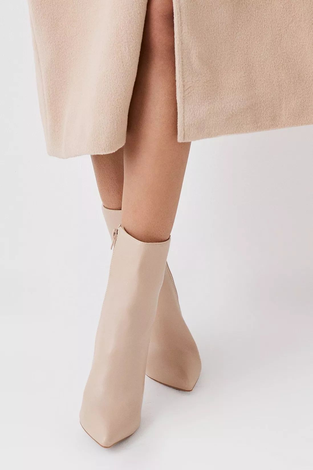 Faith: Madison Pointed Stiletto Ankle Boots | Oasis UK & IE