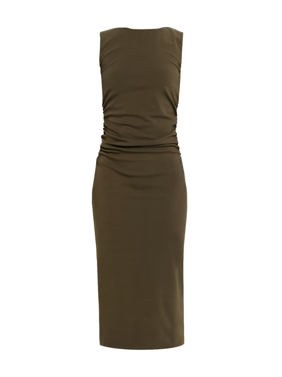 Charissa Stretch Cotton Midi-Dress | Saks Fifth Avenue