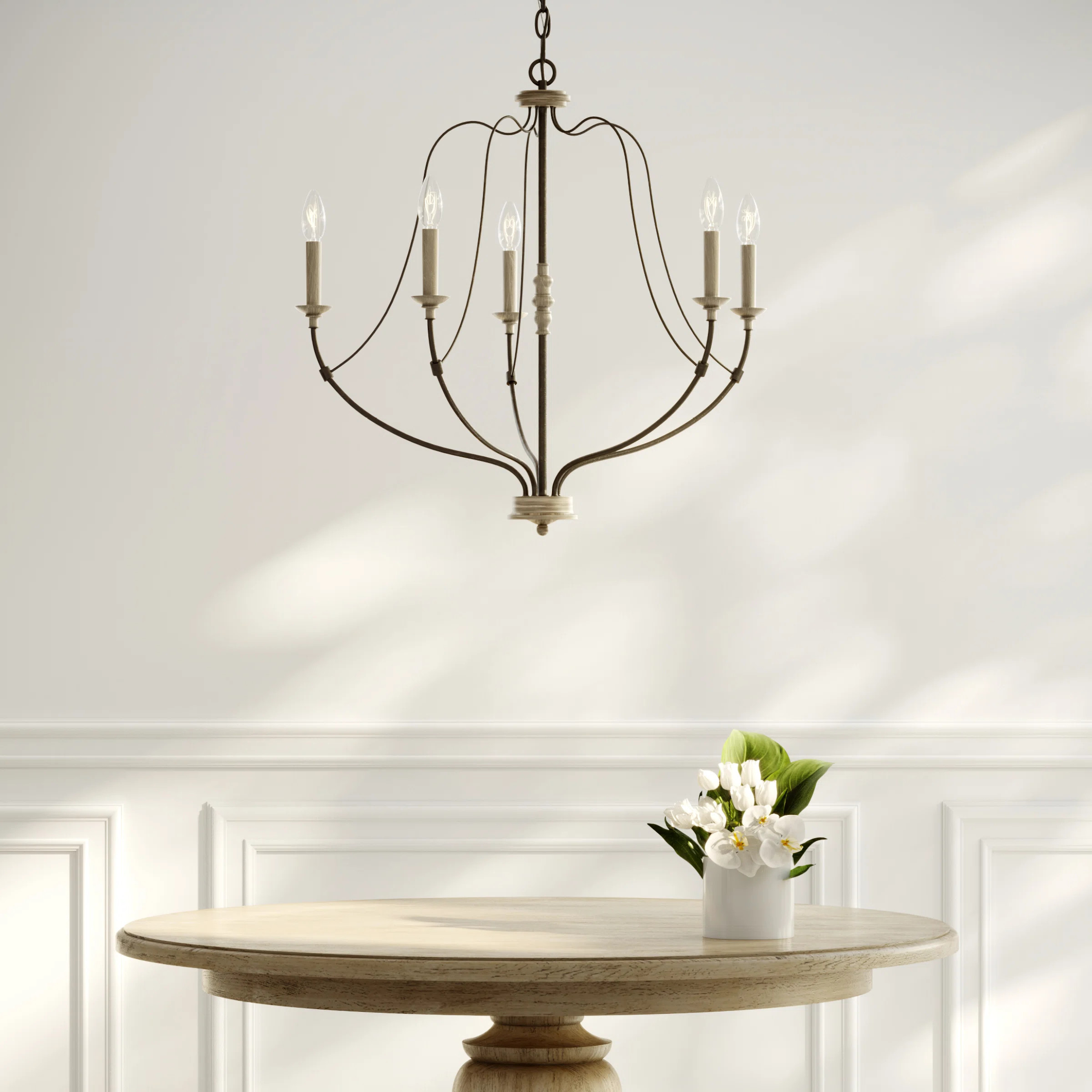 Shoshanna 5 - Light Dimmable Classic / Traditional Chandelier | Wayfair North America