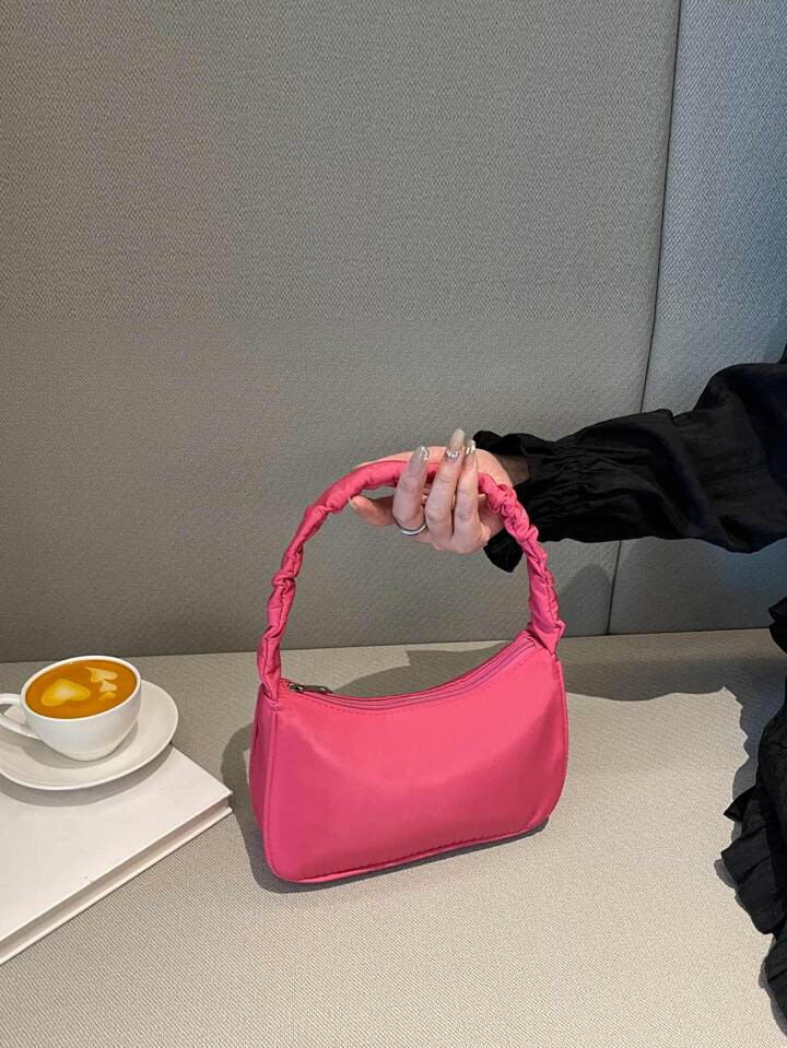 Bolsa Baguete Rosa neon | SHEIN