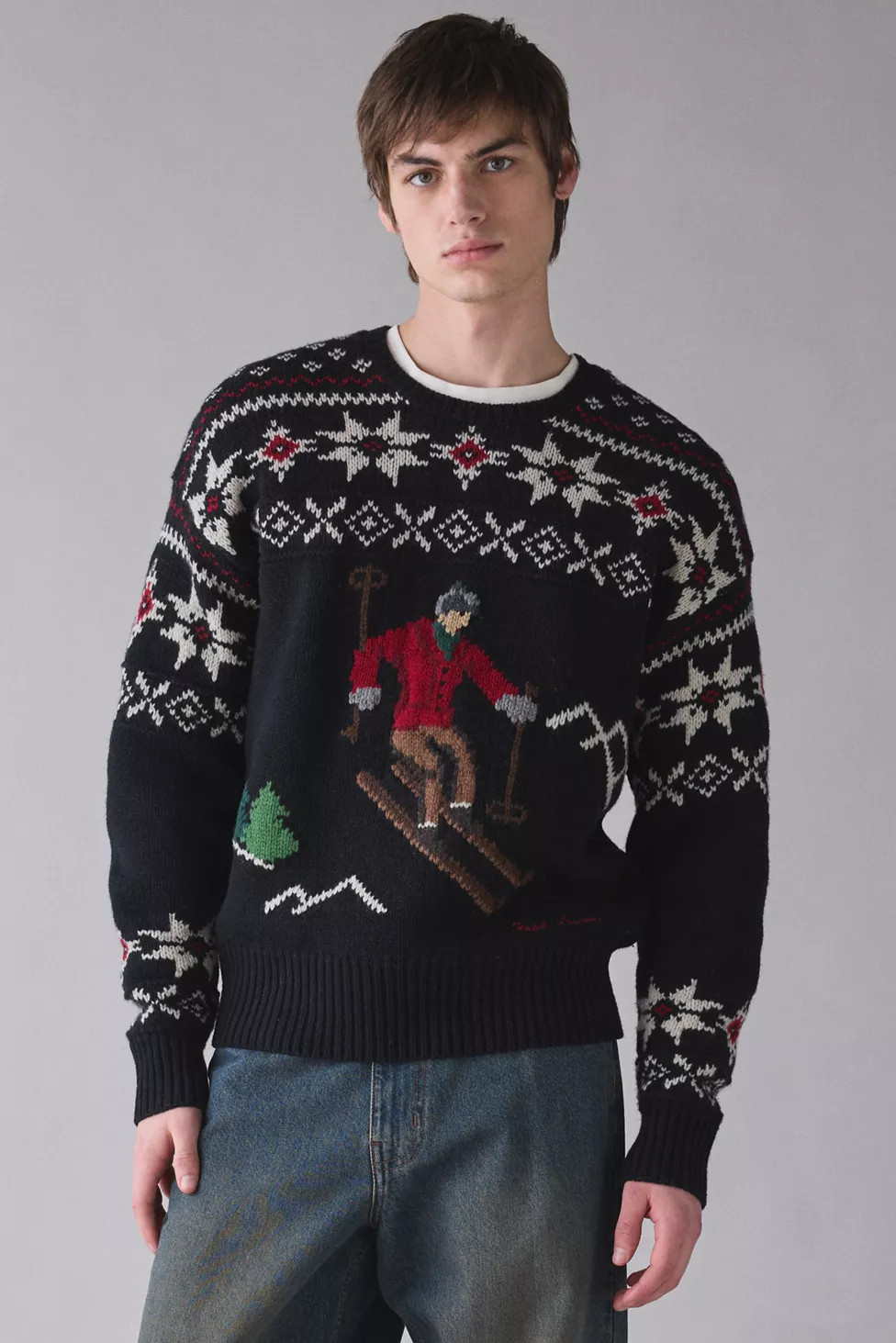 Polo Ralph Lauren Northwest Passage Wool Crew Neck Sweater | Urban Outfitters (US and RoW)