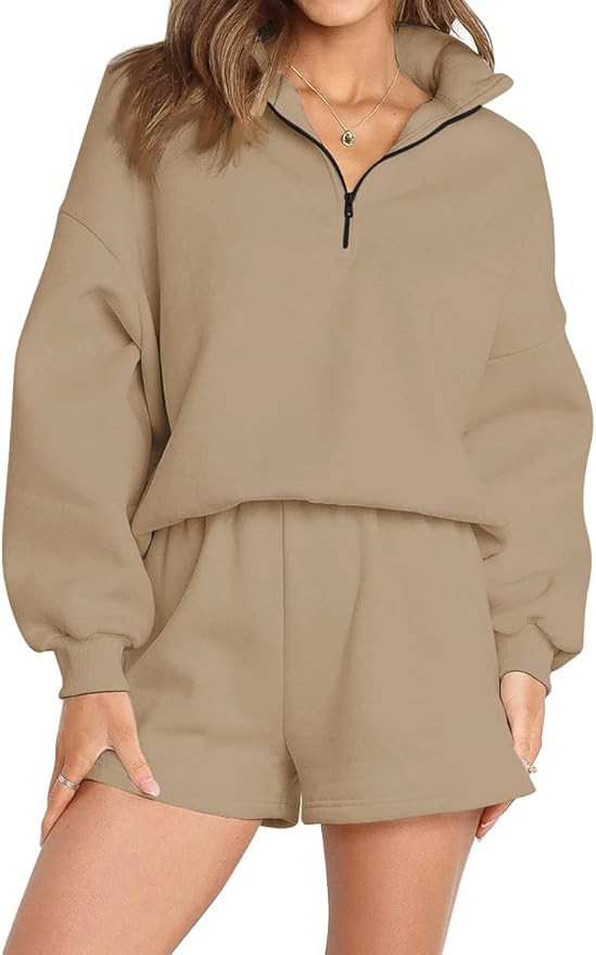 AUTOMET Women's Oversized 2 Piece Lounge Sets | Amazon (US)