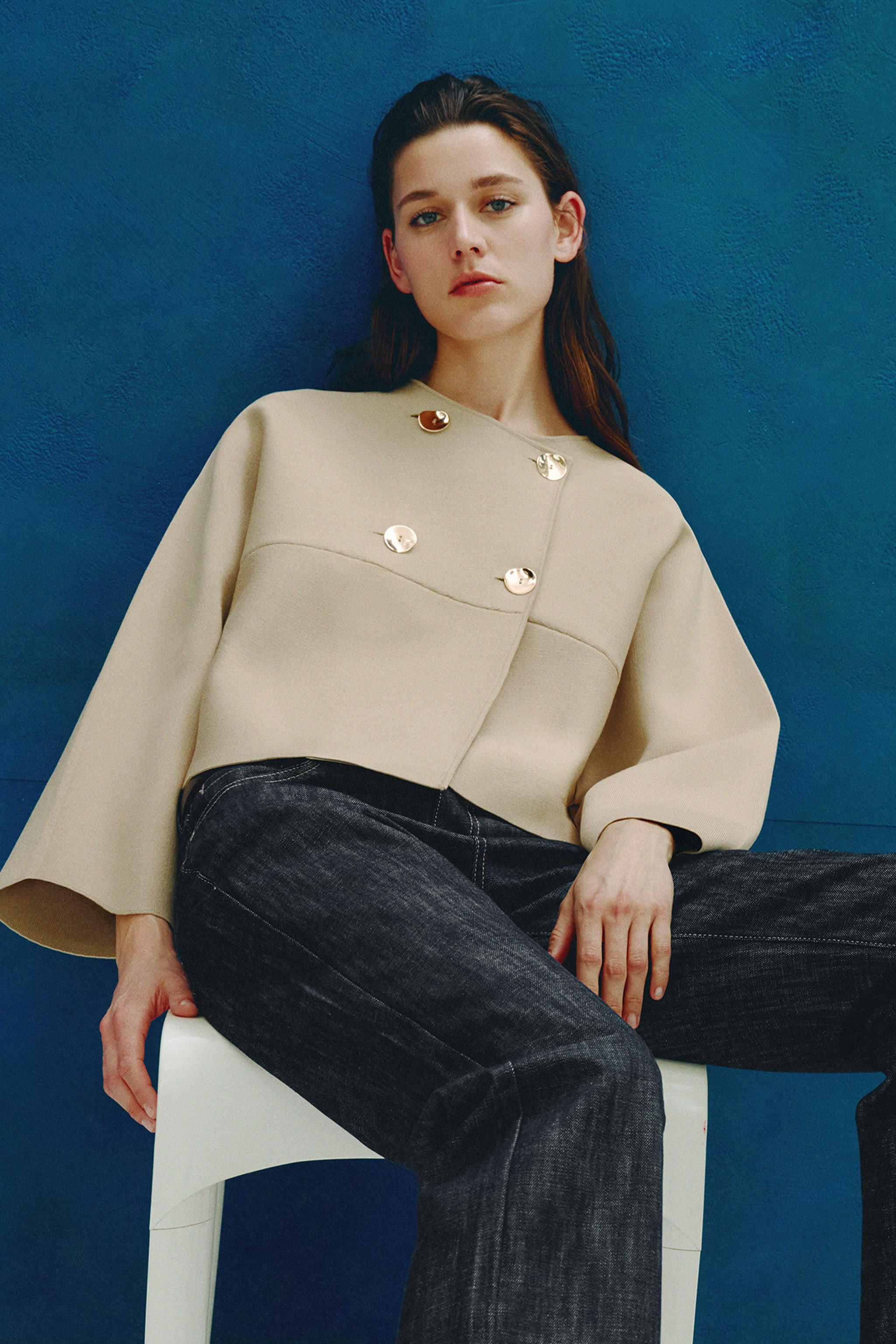 KNIT WRAP TOP | Zara US