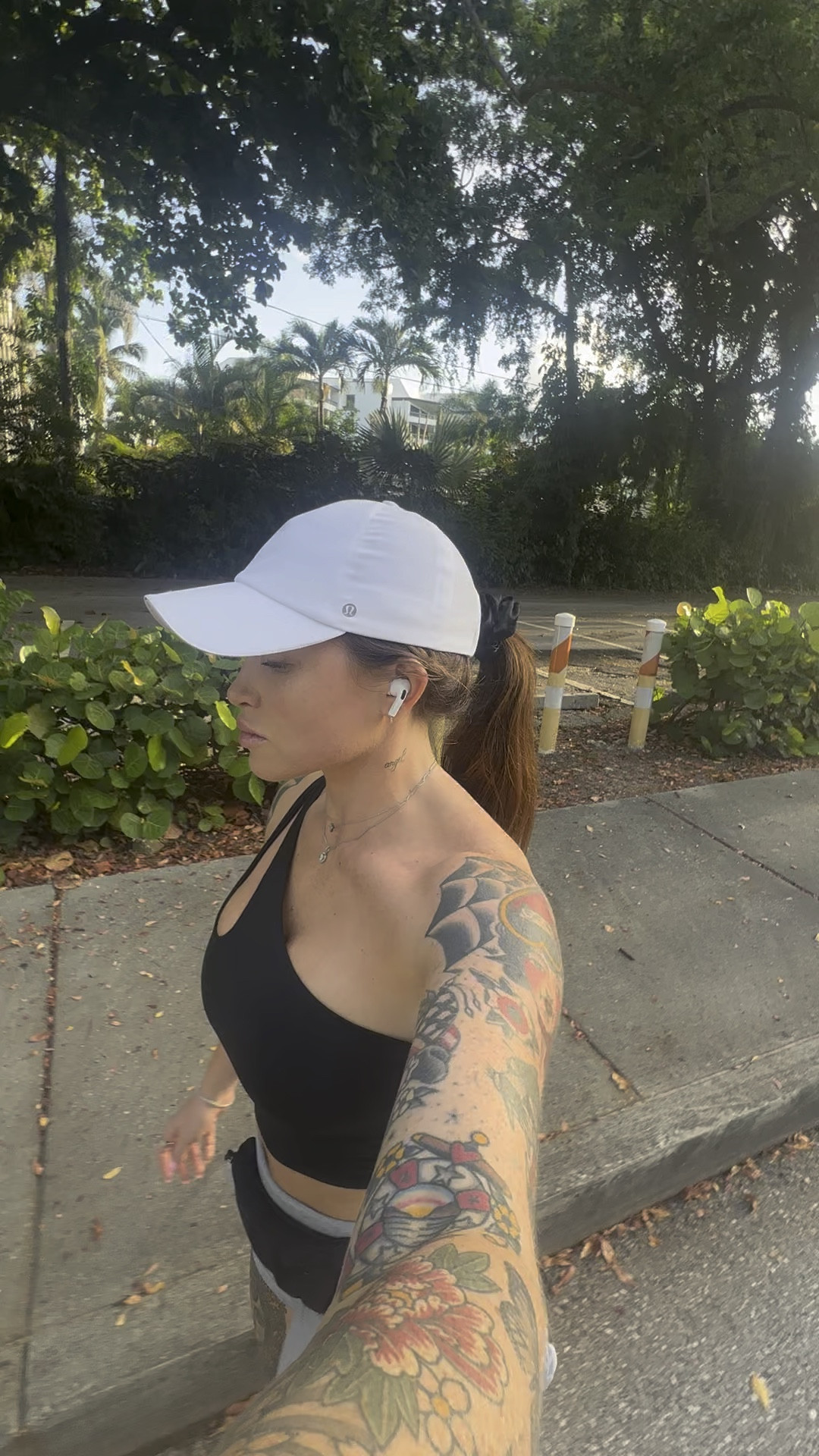 Never know who you might see on your walk. Stay ready 🔥 

#LTKActive