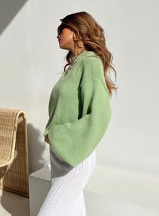 Harmony Sweater Sage | Princess Polly US