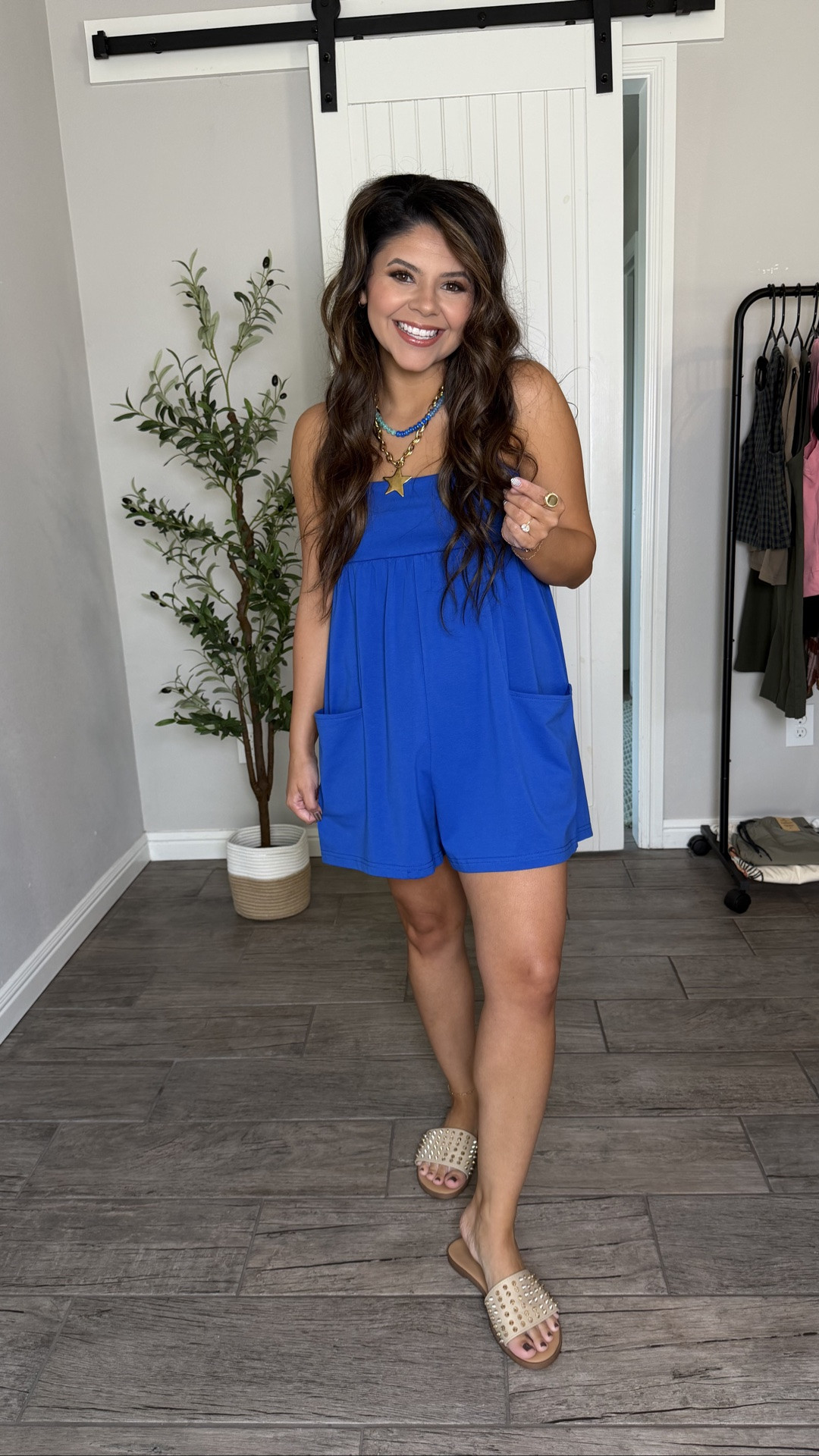 summer romper cute outfit easy summer look strappy romper pockets vacation style casual beach romper flowy romper loose fit playsuit summer fashion 2026 women summer romper adjustable straps comfortable summer outfit cute casual romper blue romper summer essential effortless outfit beach vacation romper trendy summer style one piece outfit summer ltk find pocket romper hot weather fashion lightweight romper summer wardrobe staple

#LTKgrwm #LTKootd #LTKTravel