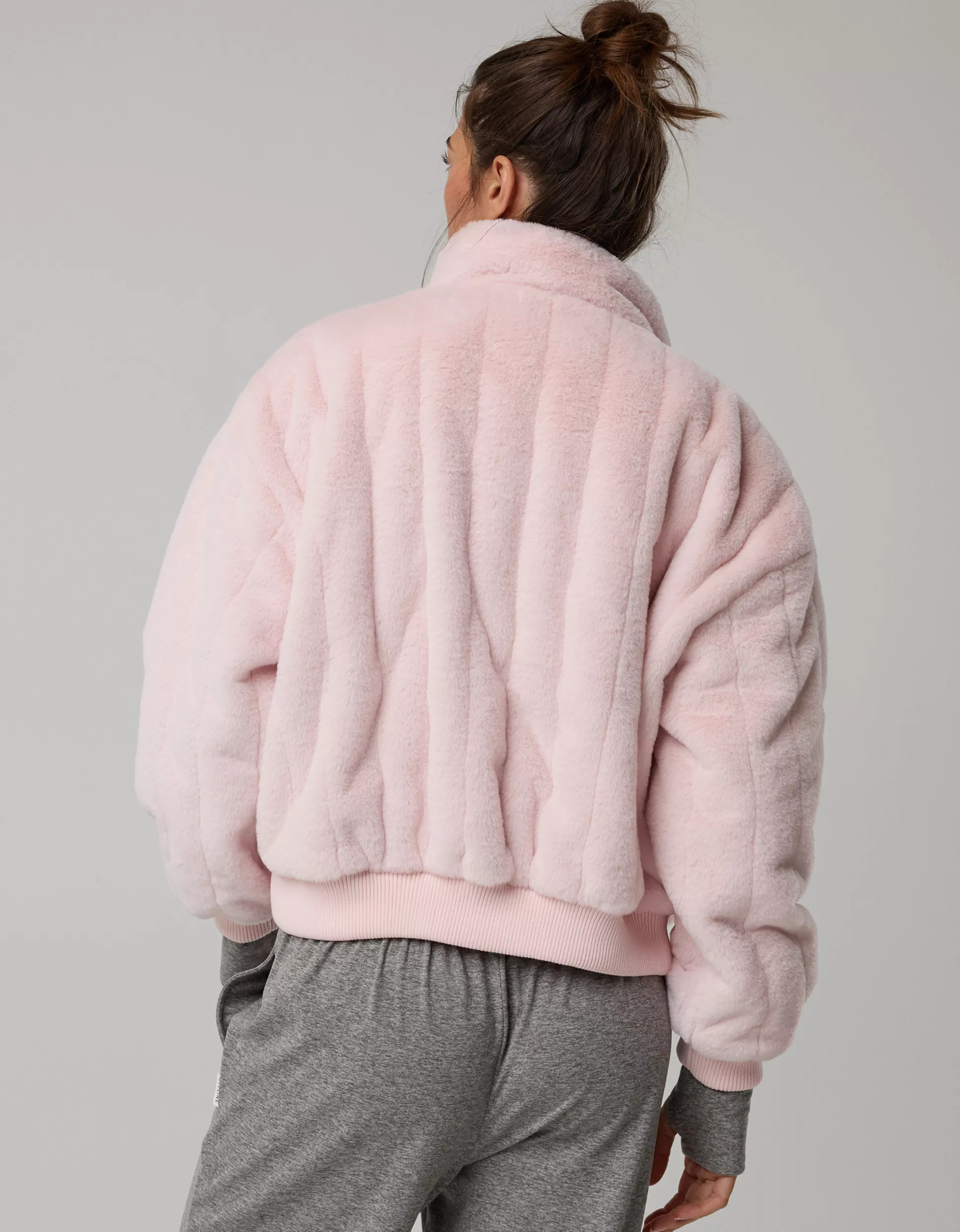 OFFLINE By Aerie Faux Fur Full Zip Jacket | Aerie