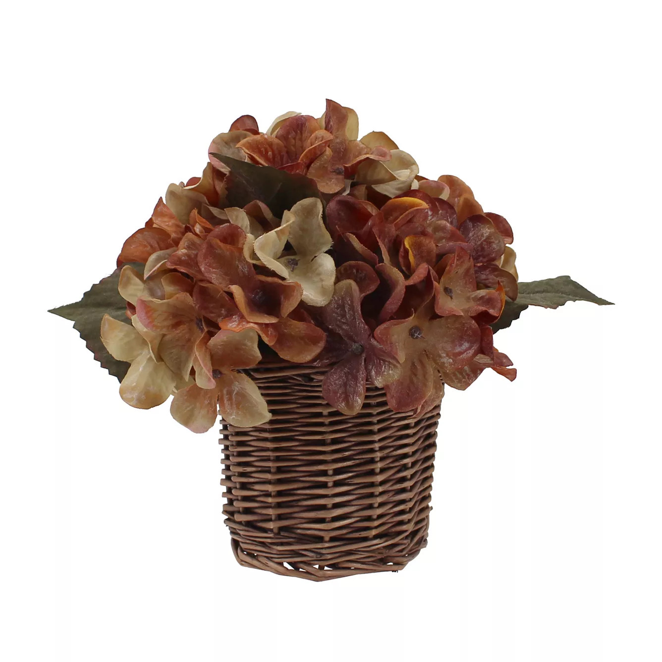Sonoma Goods For Life\u00ae Artificial Hydrangeas Arrangement in Wicker Basket | Kohl's