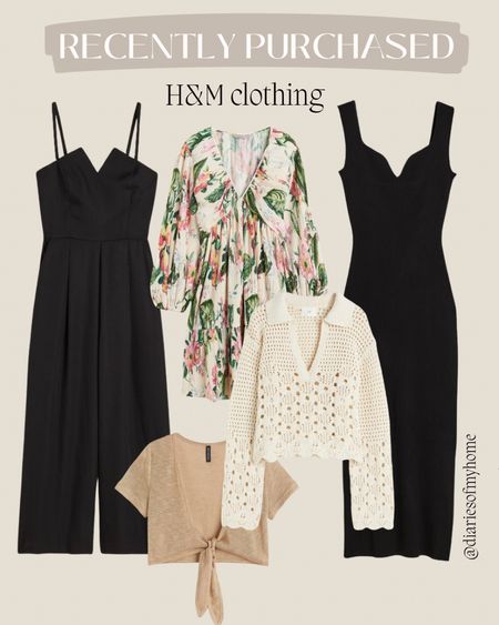 Recently Purchased H&M Clothing 🤍

#h&m #clothing #affordableclothing #wonensoutfits #summervacation #outfitinspo #neutrals #summerfashion #vacationfinds #travelfinds #travelinspo #h&mtop #jumpsuit #romper #dress #summerdress #crochet #trending #style #lightweight #forher 

#LTKstyletip #LTKtravel #LTKFind