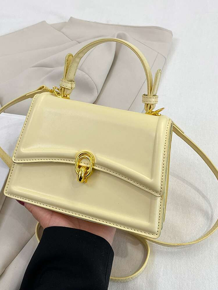 Quadratische Tasche mit Mini Klappe | SHEIN
