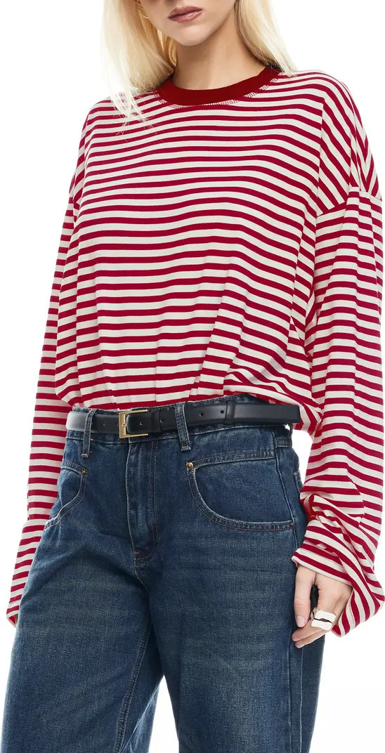 LIONESS Bloom Stripe Top | Nordstrom | Nordstrom