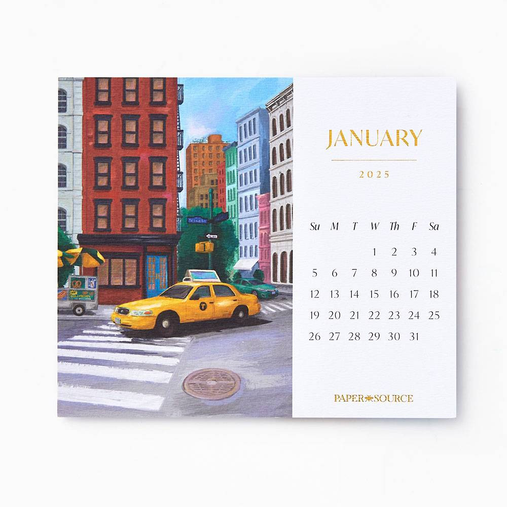 2025 Paper Source Postcard Calendar | Paper Source | Paper Source