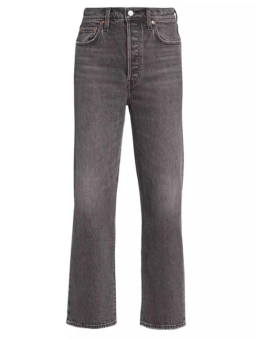 Ribcage Straight-Leg Ankle Jeans | Saks Fifth Avenue