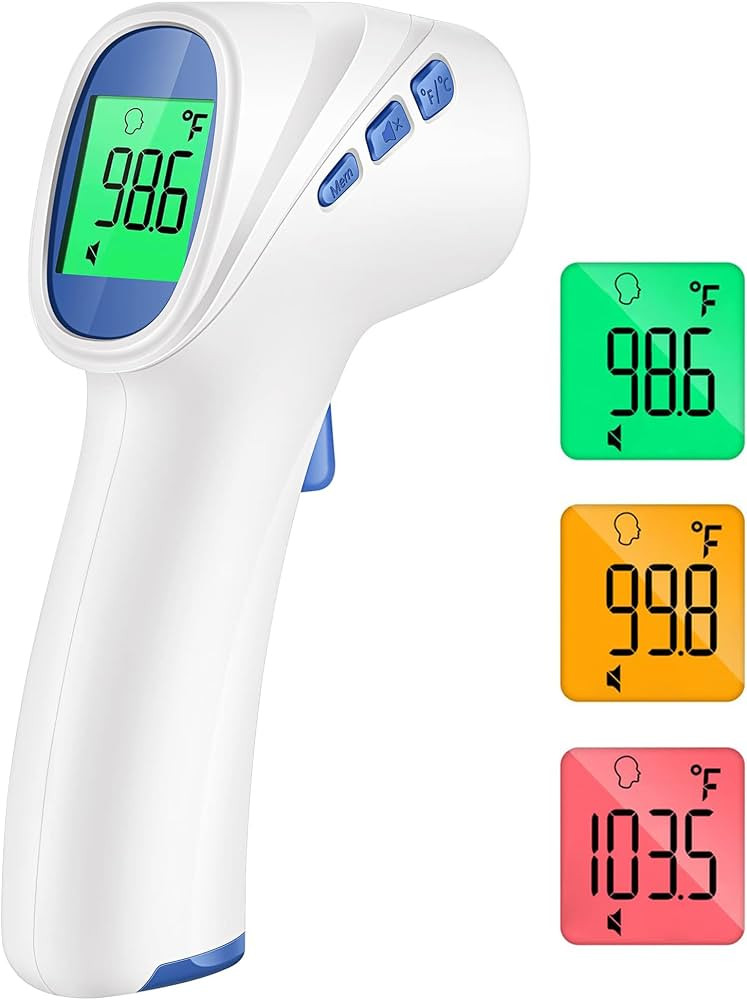 Forehead Thermometer for Adults and Kids, Non Contact, Fast Accurate Result | Amazon (US)