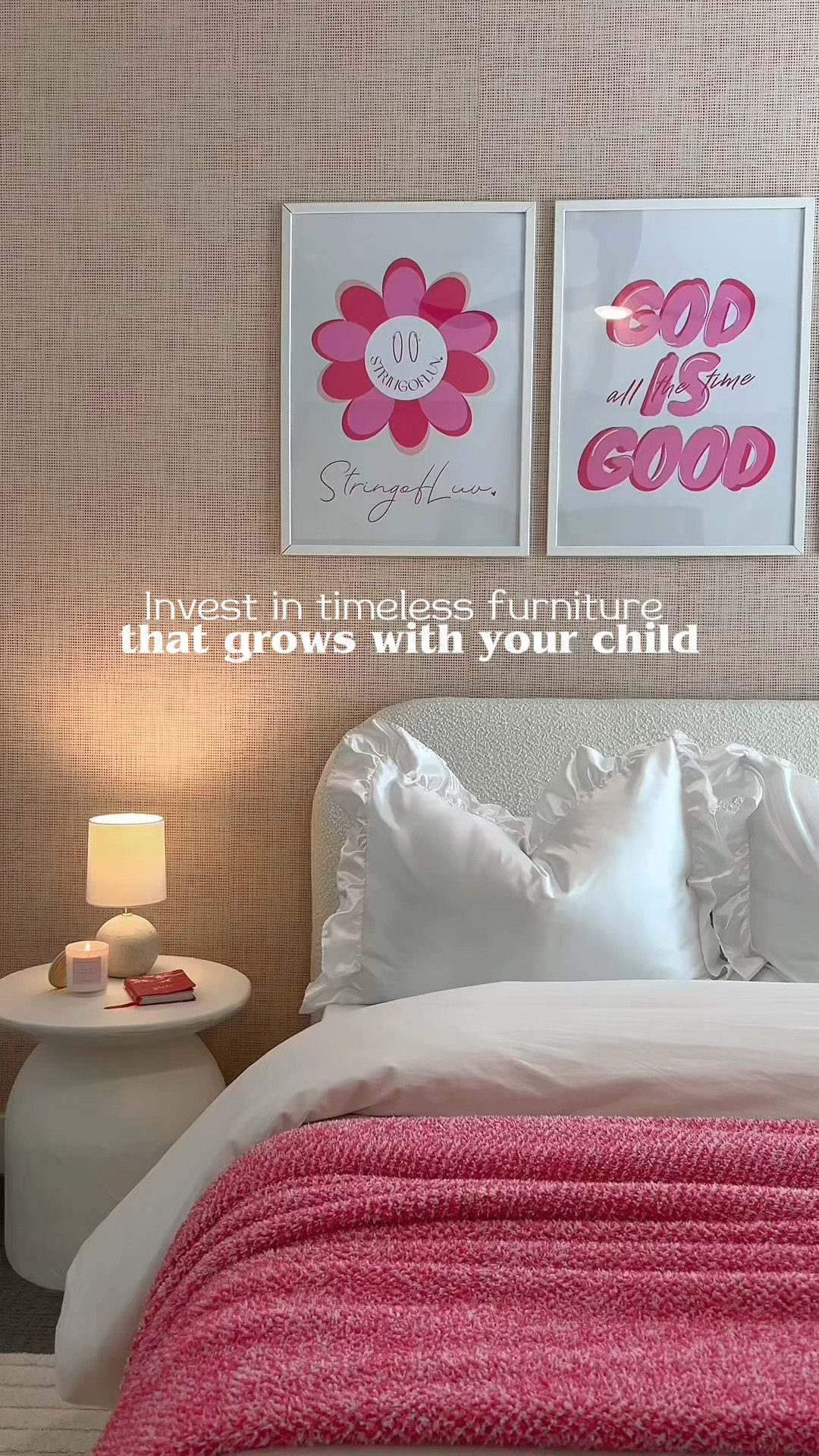 Designing a kids bedroom she can grow with, not grow out of 💕

Creating a timeless kids room for my daughter with neutral, textured, and durable furniture she can grow into. Functional pieces with plenty of storage for toys, clothes, and books so her room decor evolves with her style for years to come 🩷

Bedroom inspo, bedroom design, kids bedroom, girls bedroom, kids room ideas, home decor, home design, home styling, cozy at home

#LTKHome #LTKKids #LTKmomlife