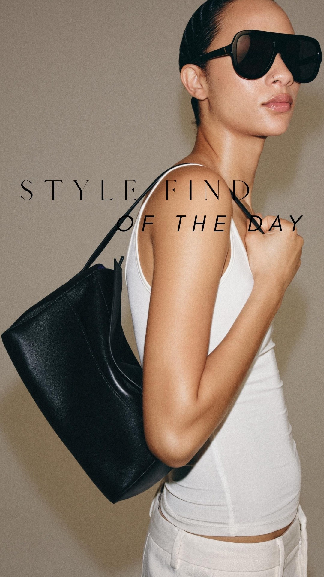 Style find of the day: leather shoulder bag

#LTKbag