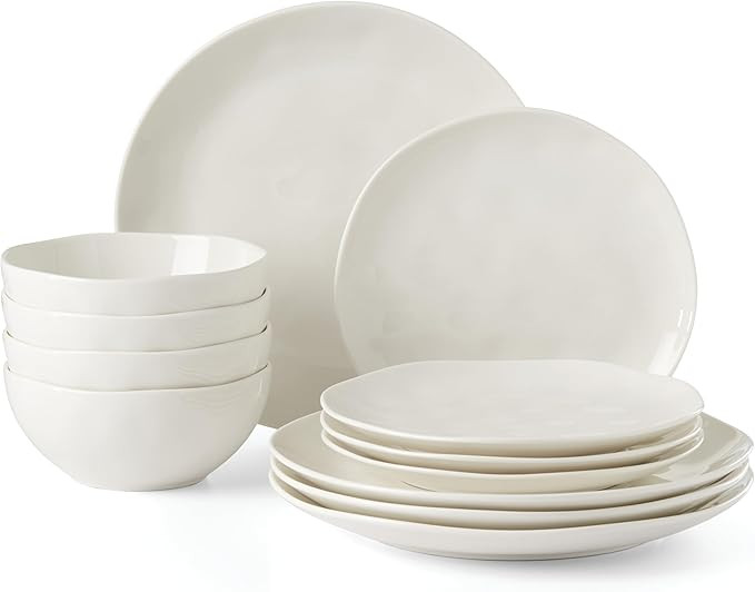 Lenox, White Bay Colors 12Pc Set, 16.15 LB | Amazon (US)
