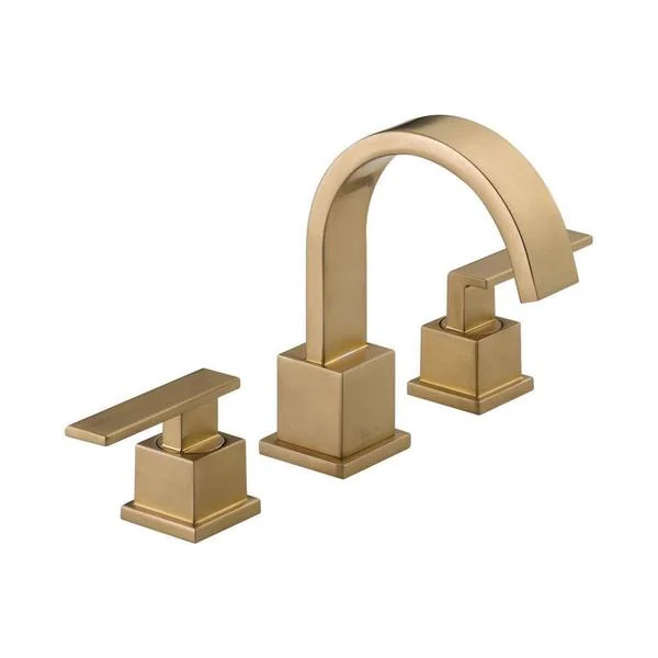 Delta Vero Two Handle Widespread Lavatory Faucet 3553LF-CZ Champagne Bronze | Bed Bath & Beyond