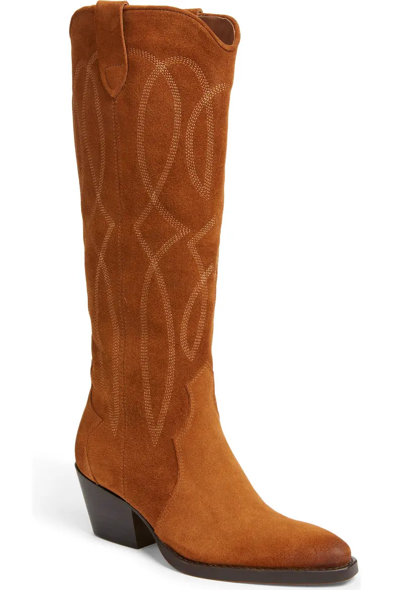 Klancy Knee High Western Boot (Women) | Nordstrom | Nordstrom