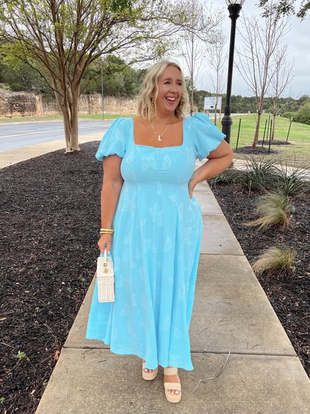 Baby blues 🦋🩵

This beauty is available XS-3X and has textured butterflies all over it, what a special dress!

#LTKplussize #LTKparties #LTKSeasonal