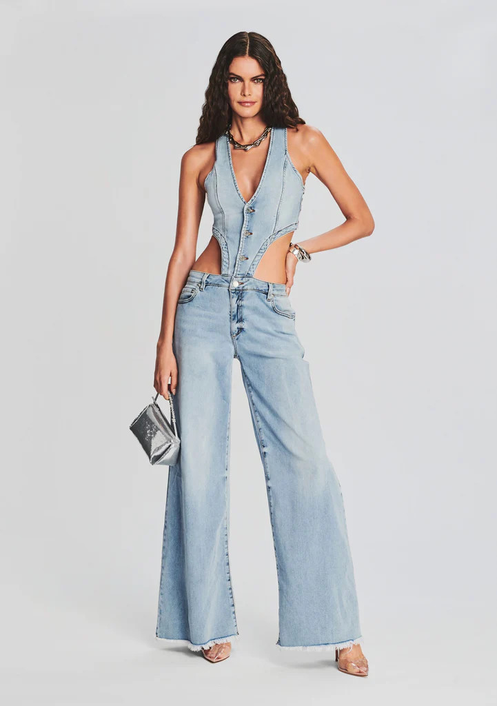 Dallas Denim Jumpsuit | Retrofete