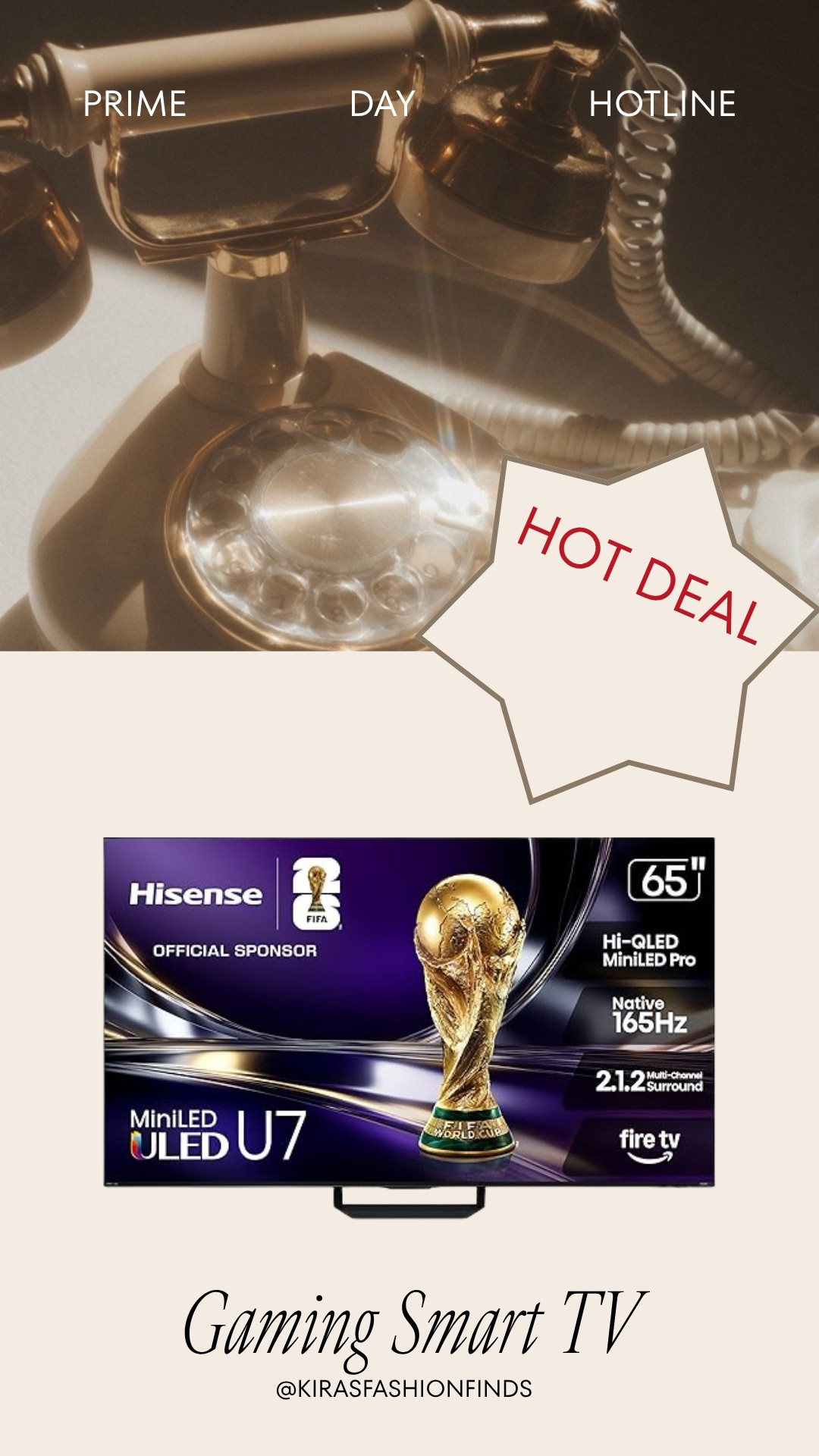 ☎️ PRIME DAY HOTLINE ☎️

Today's hot deal is too good to miss 🔥✨

Scroll shop before the price changes!

#LTKHome