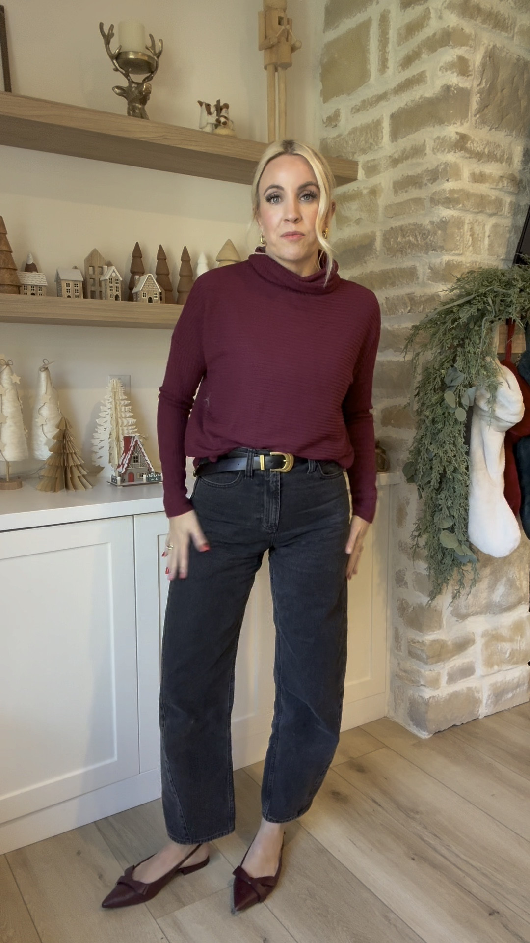 Here is the burgundy in a size small! These are very oversized so the sizes are flexible! 

#LTKFindsUnder100 #LTKStyleTip #LTKFindsUnder50
