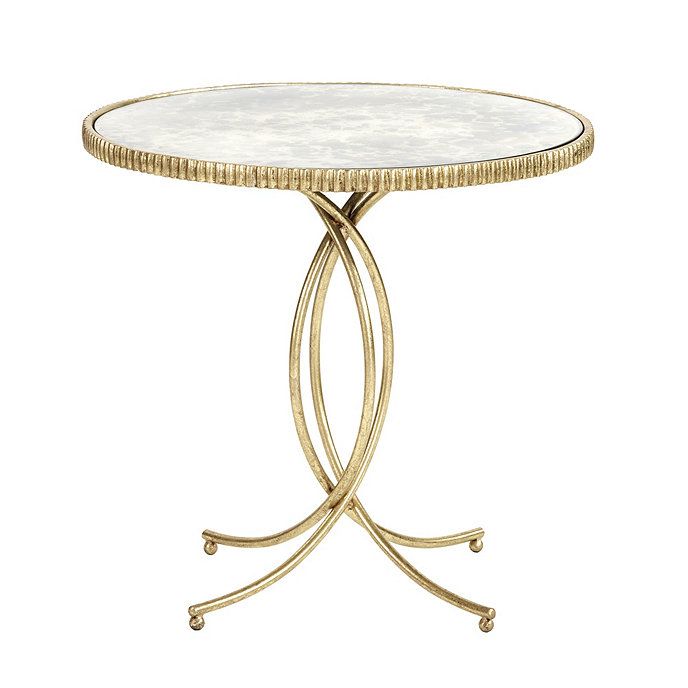 Loren Antique Gold Side Table | Ballard Designs, Inc.