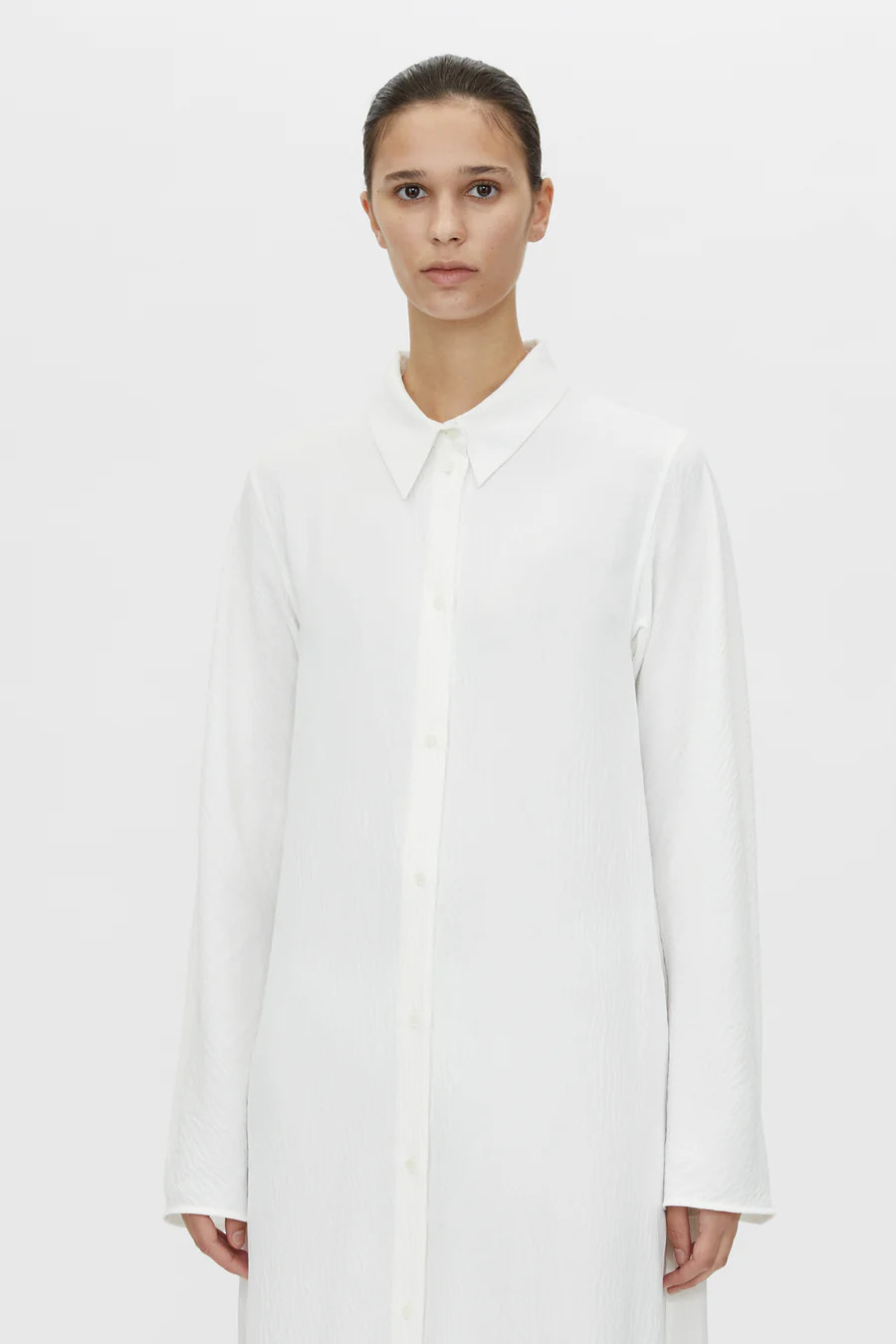 Kusama Overshirt Dress in Soft White - CAMILLA AND MARC® C&M | CAMILLA AND MARC (ANZ)