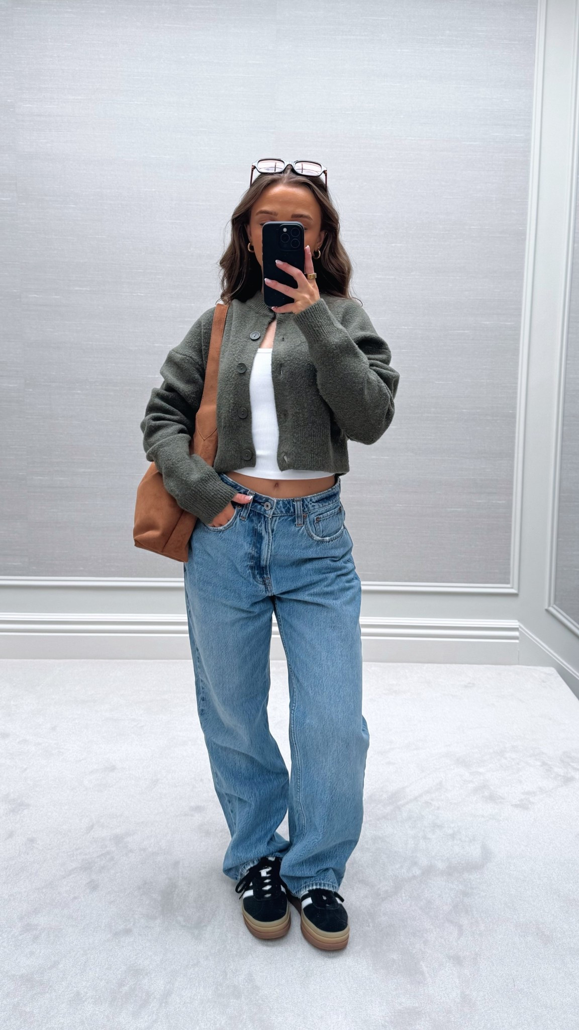 spring outfit inspo🦋✨

Pinterest style outfit inspo ideas spring TikTok casual easy basic neutral ootd wishlist faves casual petite oversized viral wide leg loose baggy jeans Abercrombie curve love fashion khaki cardigan 

#LTKpetite #LTKspring #LTKuk