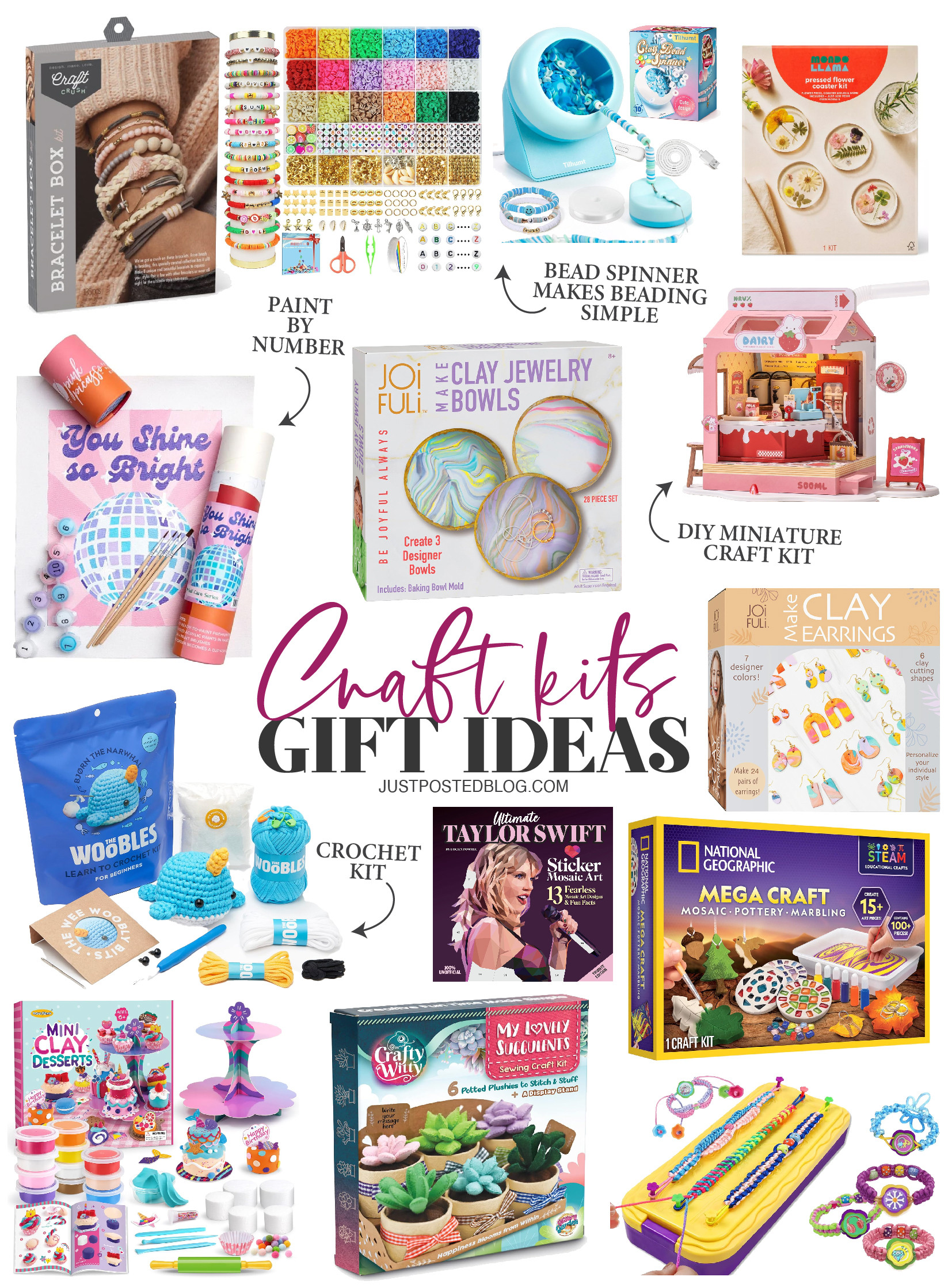 Teen & Tween Craft Kit Gift Guide perfect for your Holiday Shopping for Gift ideas for your teens and 
Tweens! 

Gift guides, gift ideas, teen gift ideas, tween gift ideas, craft gift guide

 

#LTKHoliday #LTKSeasonal #LTKGiftGuide