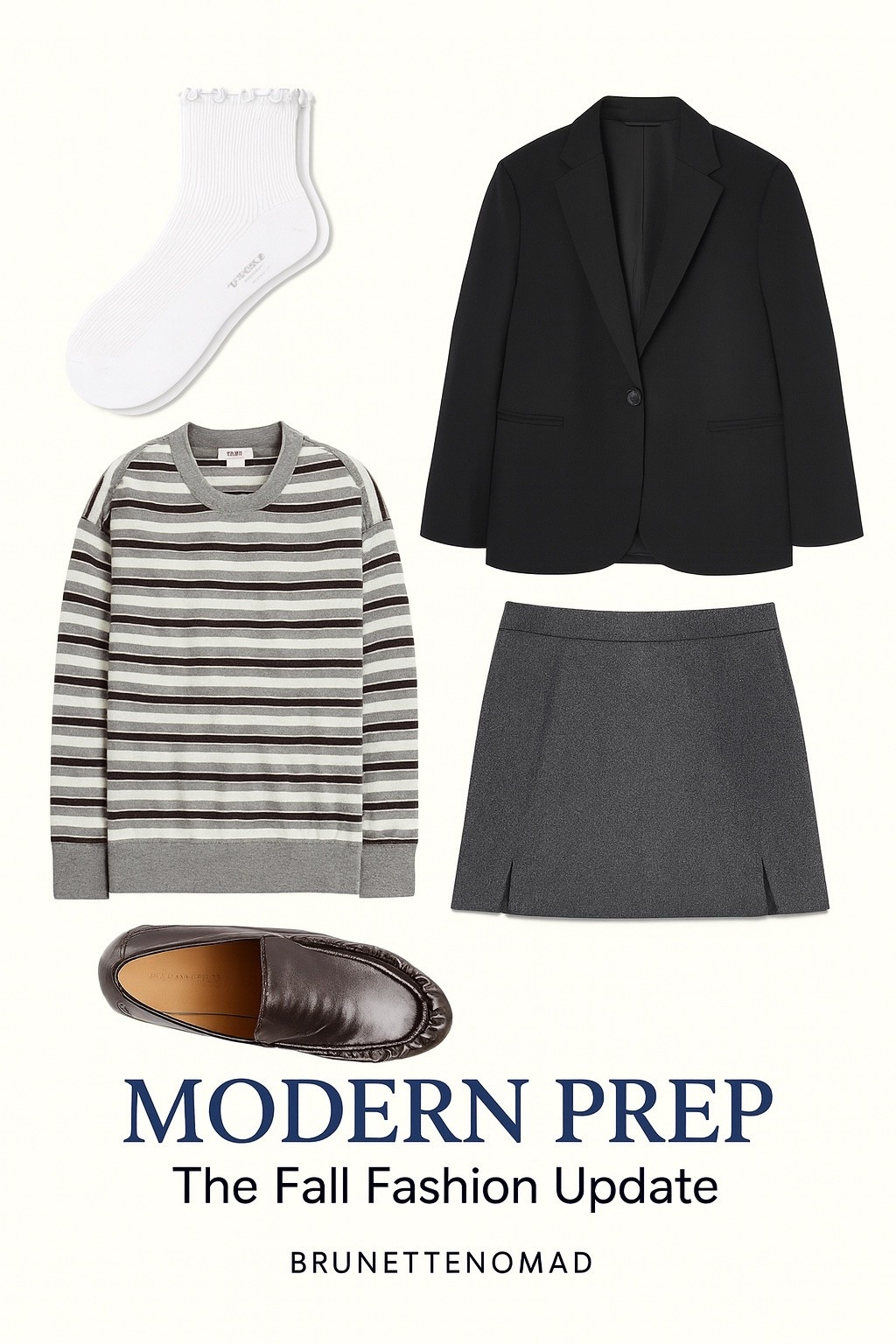 Modern prep for fall 2025 

#outfitcollage