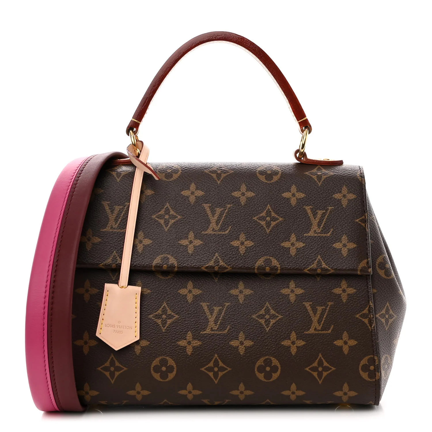 Monogram Cluny BB Bordeaux Fuchsia | FASHIONPHILE (US)