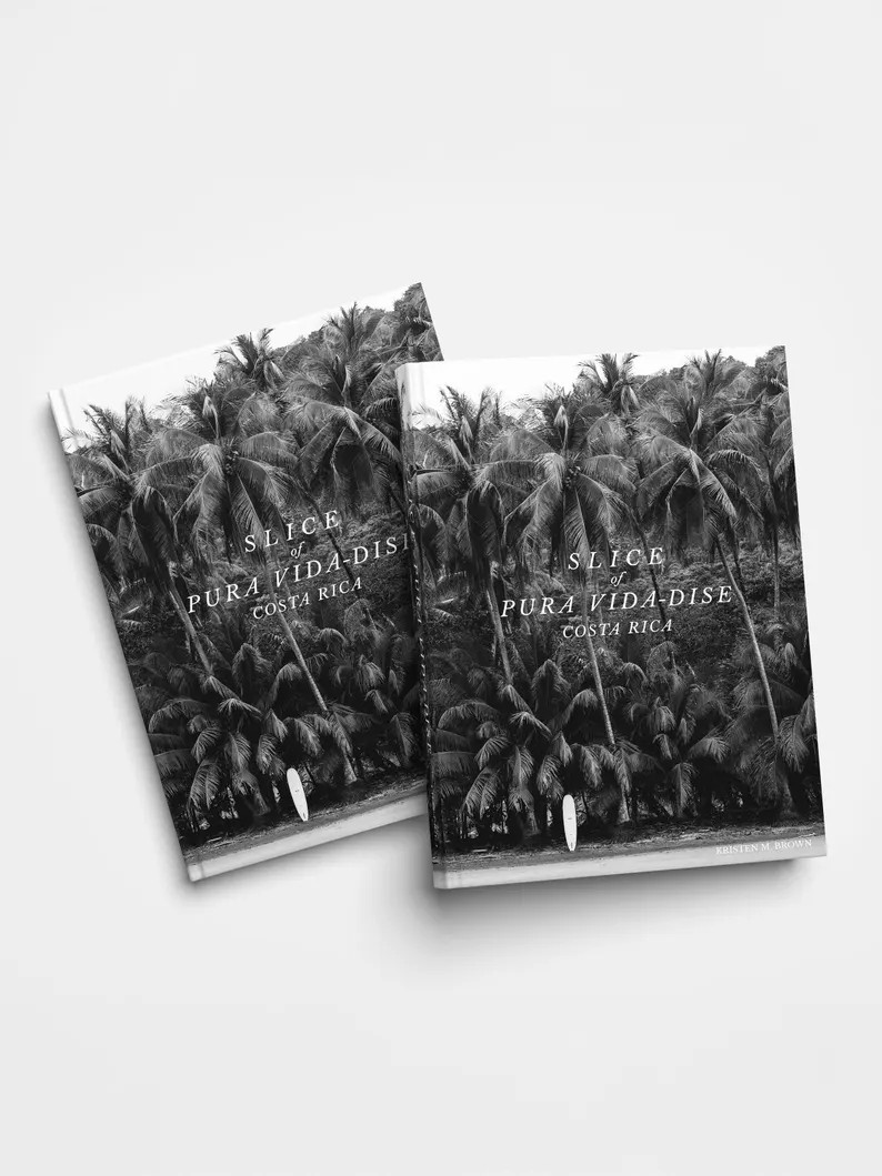 Costa Rica Coffee Table Book "slice of Pura Vida-dise" - Costa Rica Photography, Surf Photography... | Etsy (US)