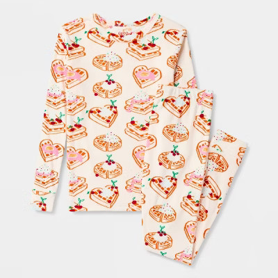 Kids' Long Sleeve Snuggly Soft Pajama Set - Cat & Jack™ | Target