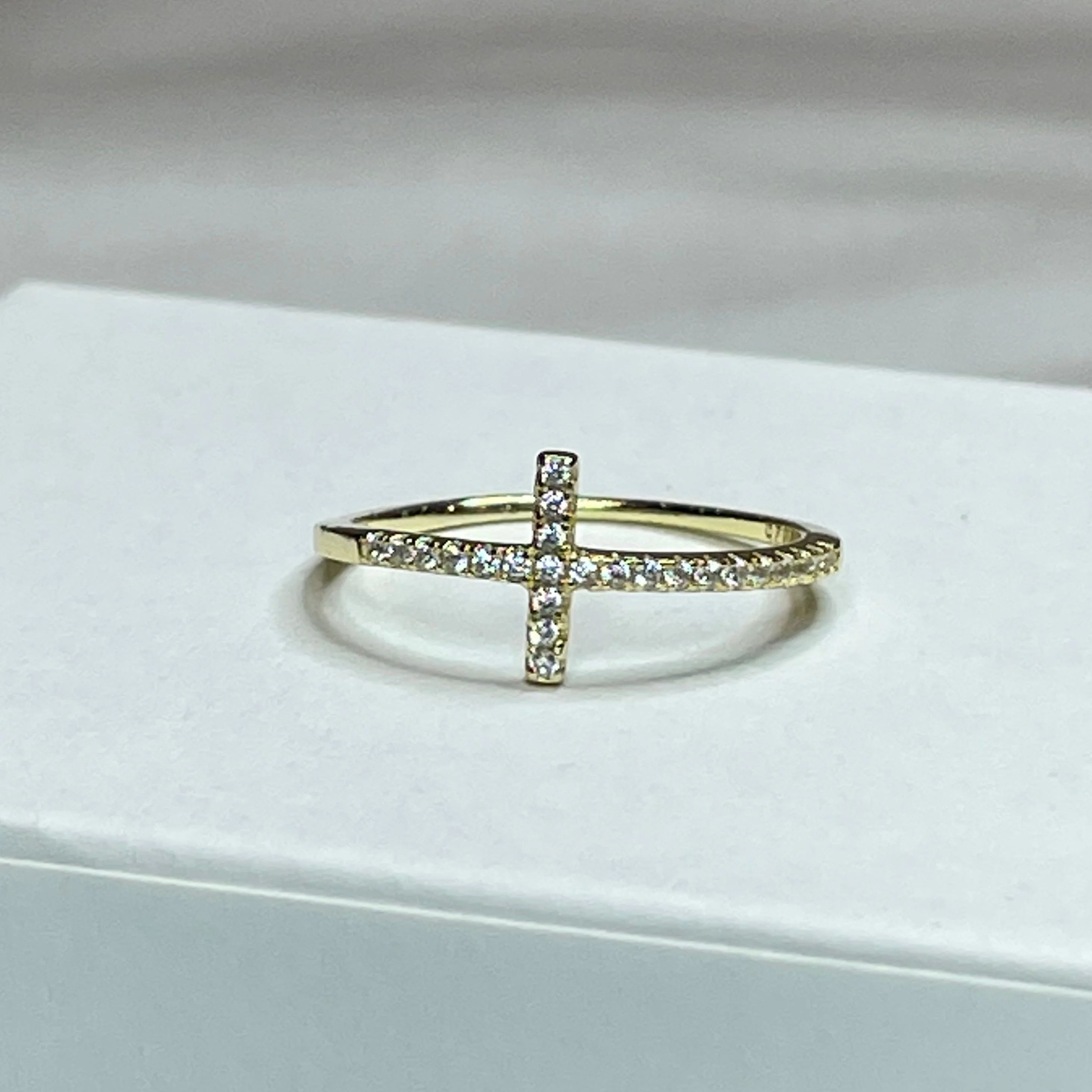 Sideways Cross Ring Jewelry Religious Jewelry- Religious Gift Idea- Christian Gifts Christian Nec... | Gravie's