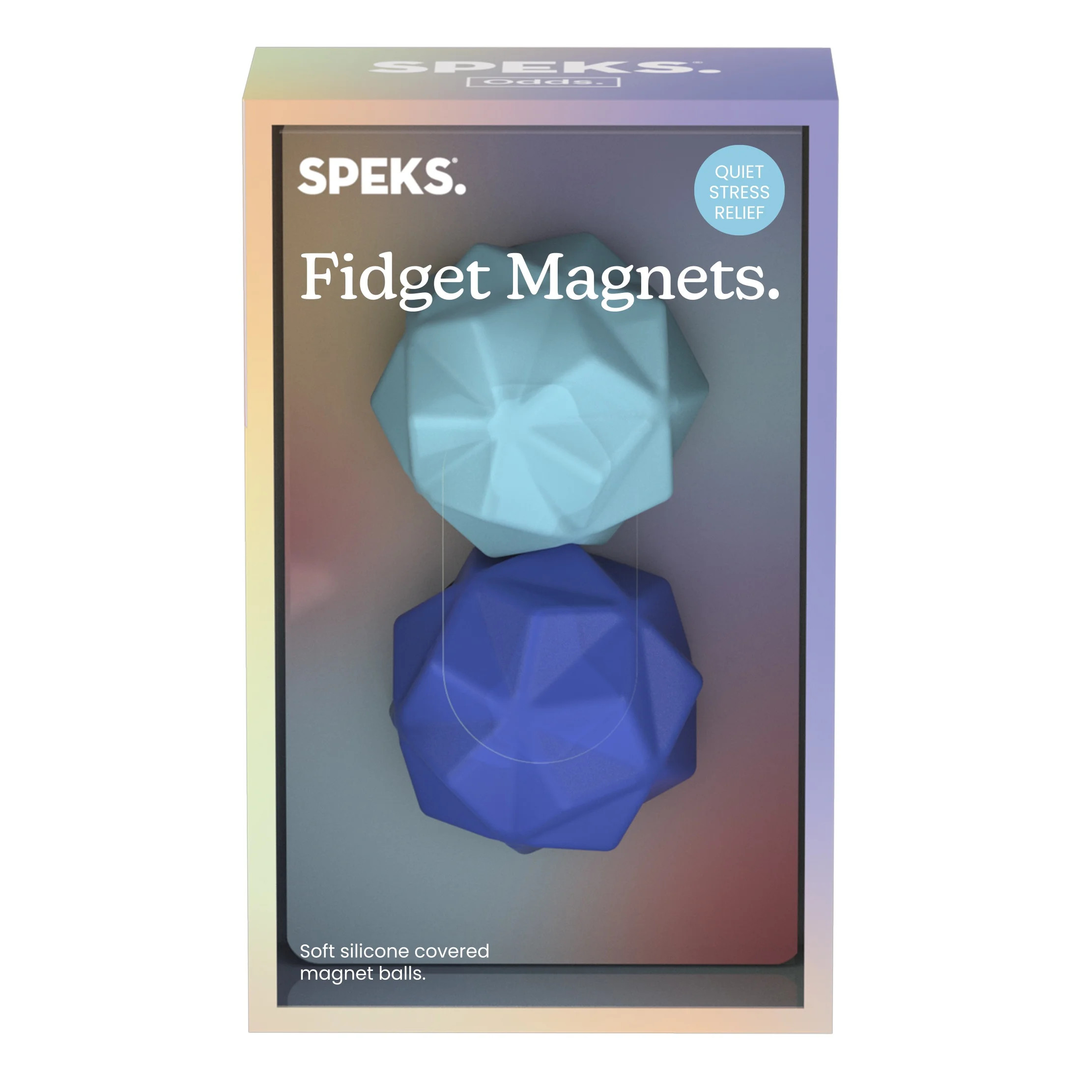 Speks Magnetic Fidget Ball Blue Set of 2 | Walmart (US)
