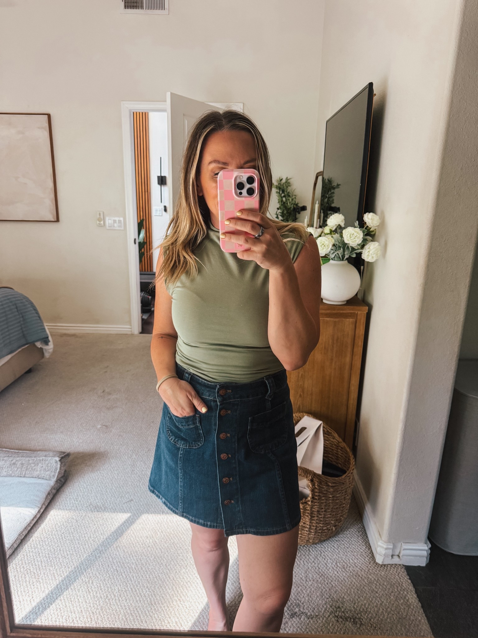 St Patrick’s day ootd for an unseasonably hot day 