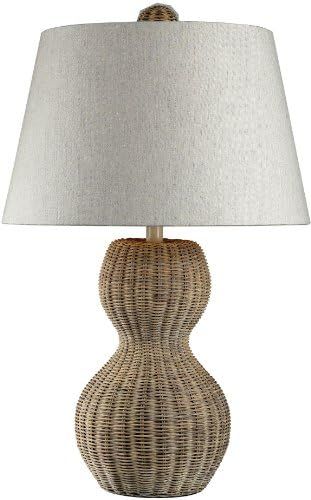 Dimond Lighting 111-1088 Table lamp, 16 by 26-Inch, Light Rattan | Amazon (US)