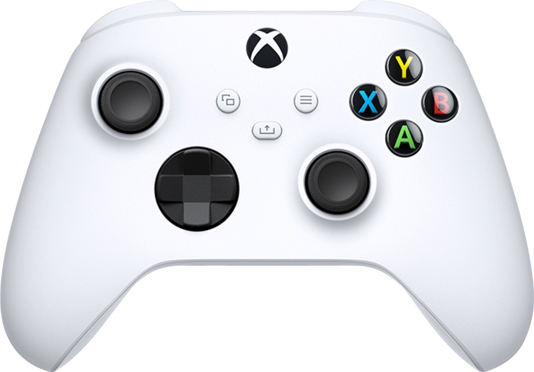 Microsoft Controller for Xbox Series X, Xbox Series S, and Xbox One Robot White QAS-00001 - Best ... | Best Buy U.S.