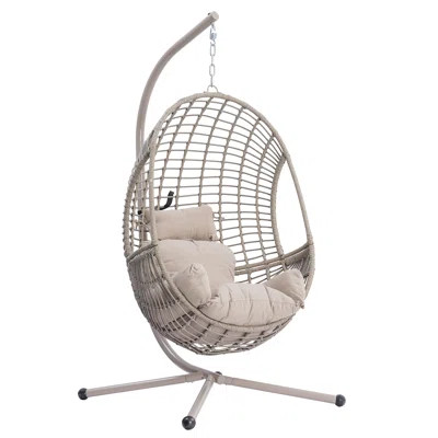 Egg Swing Chair with Stand Dakota Fields | Wayfair North America