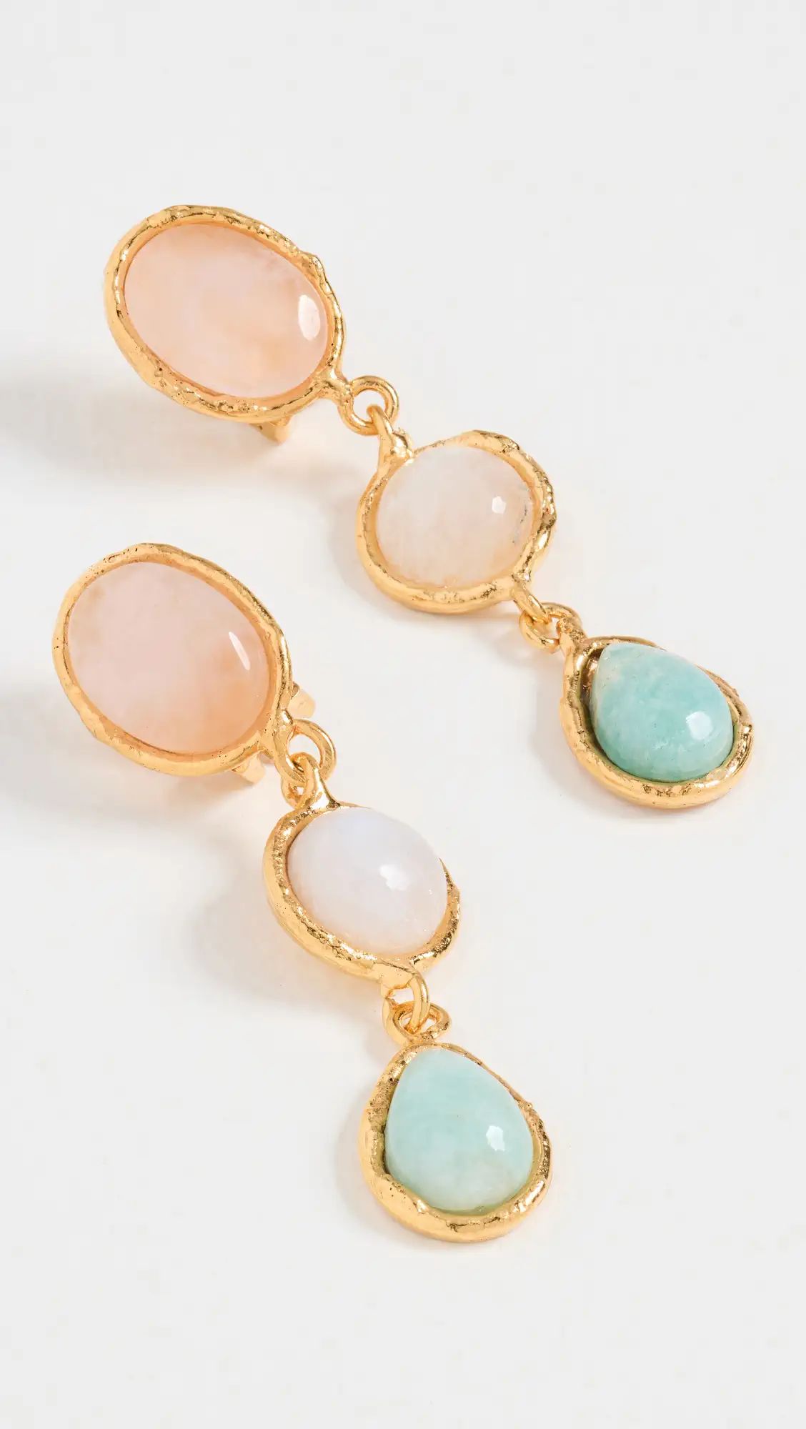 3 Stone Cascade Earrings | Shopbop