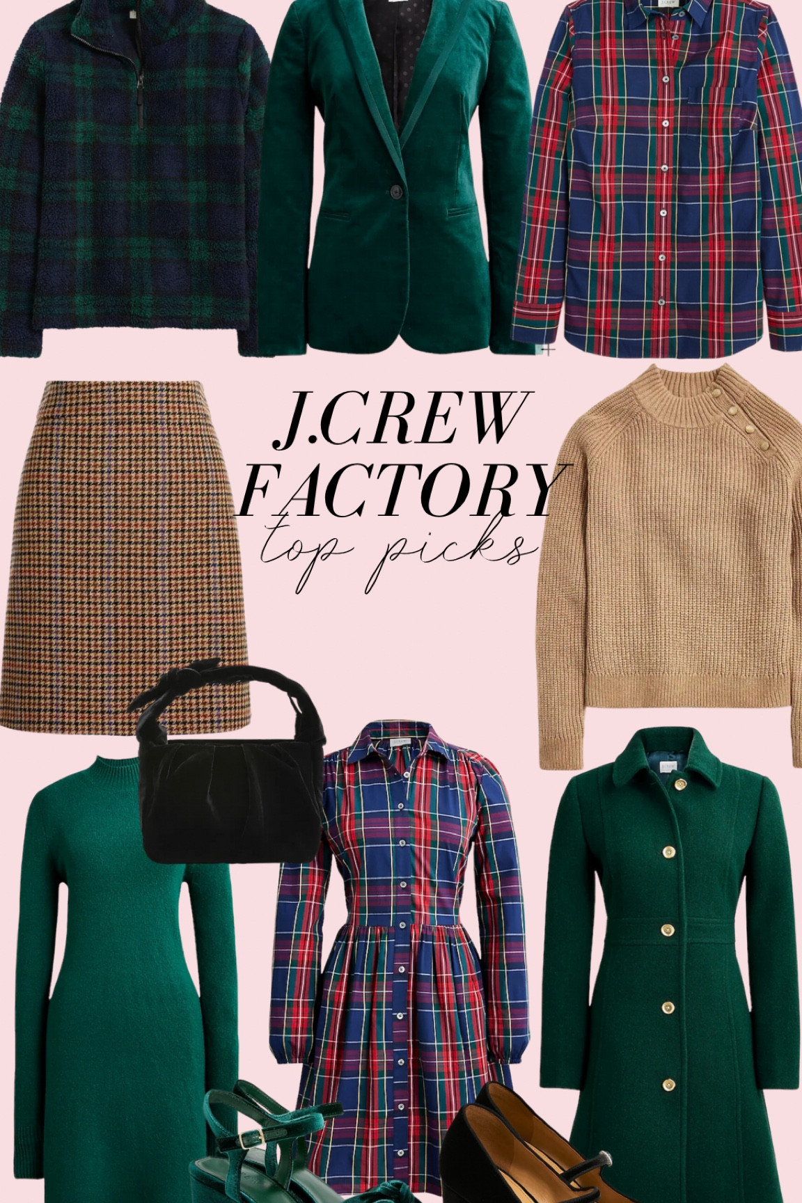 j crew factory holiday dress