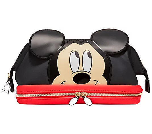 Spectrum Disney Mickey Mouse Makeup Bag - QVC.com | QVC