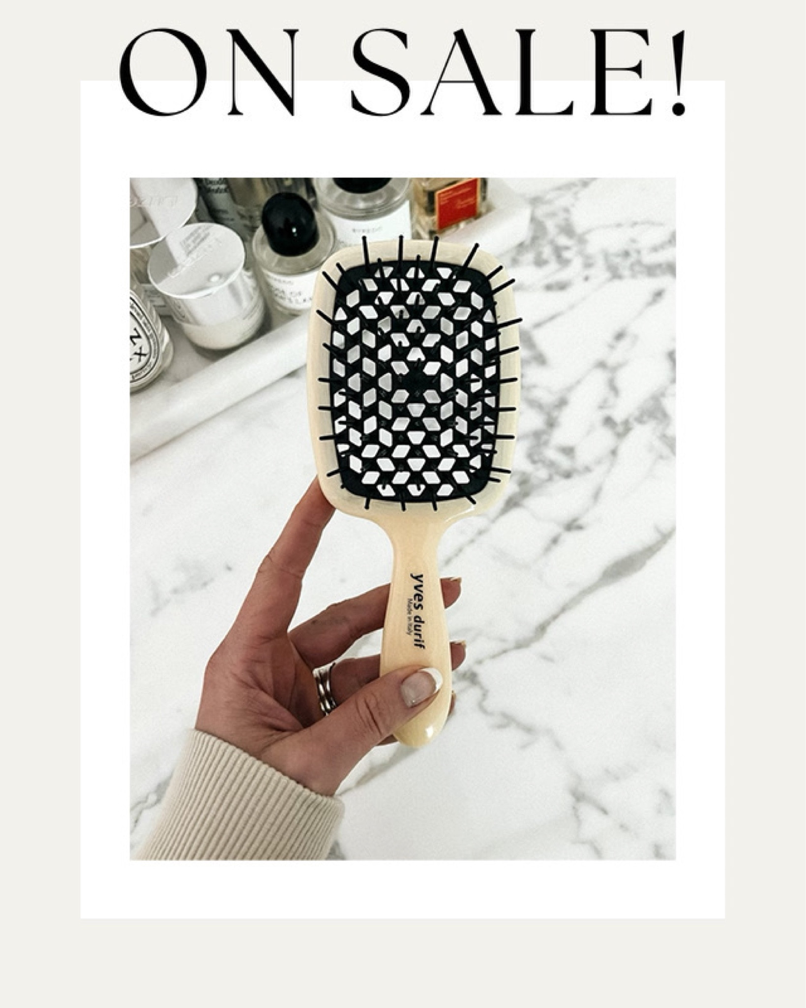 My favorite hairbrush is on sale for 15% off with code GLOWUP15

#LTKbeauty #LTKsalealert